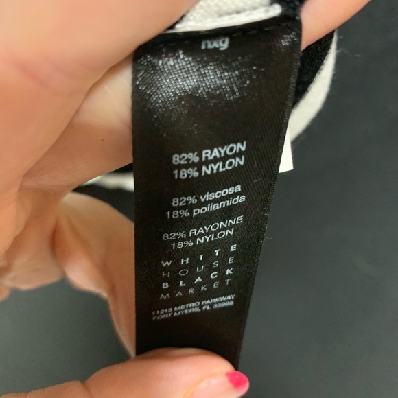 WHBM Striped Sweater Shirt - Picture 3 of 4